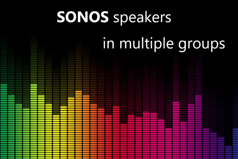 Can Sonos Speakers Be in Multiple Groups? (How To)