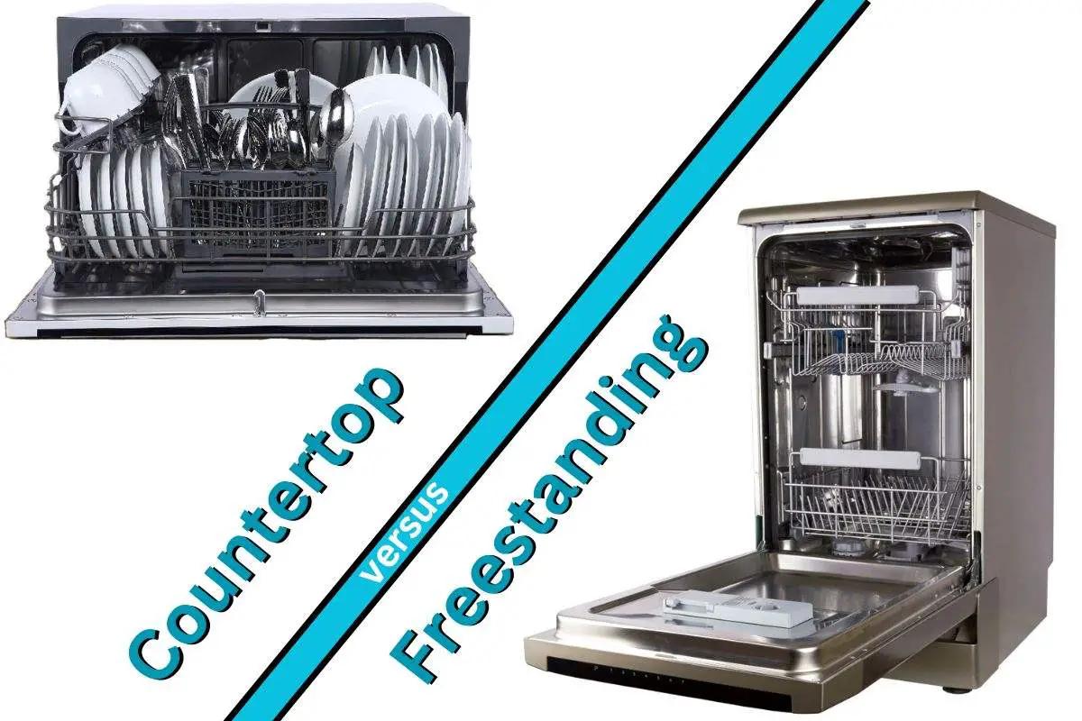 Portable FreeStanding Dishwasher vs Countertop (What’s best for YOU!)